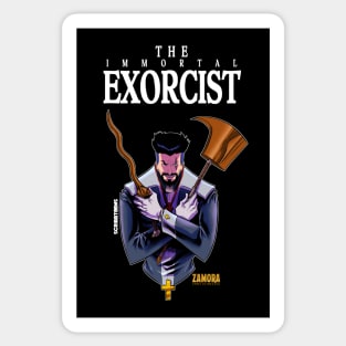 The Immortal Exorcist (Black) Sticker